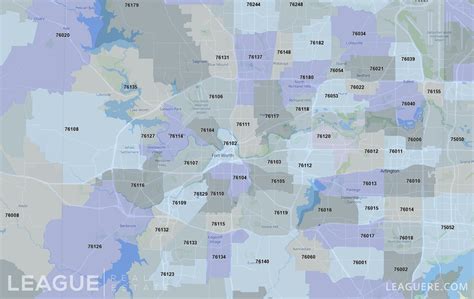fort worth texas zip code