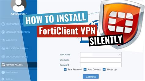 forticlient vpn offline