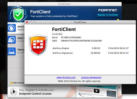 forticlient vpn upgrade to the full version