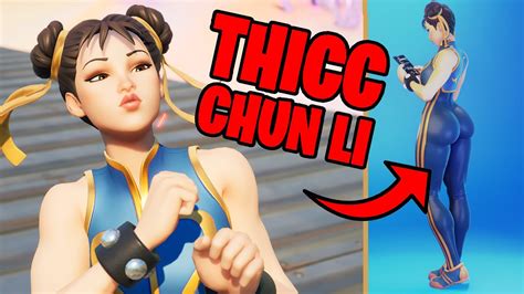 fortnite chun li naked