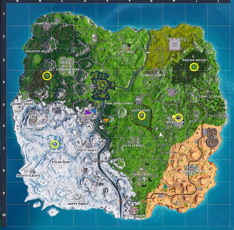Fortnite Where To Find The Letters Vg247 Search The Letter O - Search The Letter O