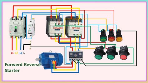 Forward And Reverse Motor Starter