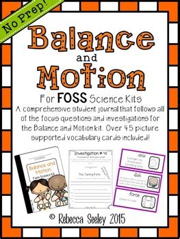 Download Foss Balance And Motion Lesson Plans 
