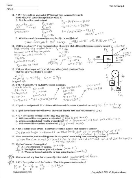Read Foss Force And Motion Workbook Answer Key 