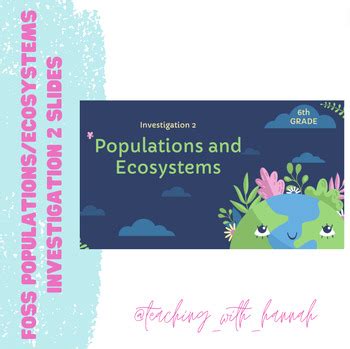 Read Online Foss Teacher Guide Populations Ecosystems 