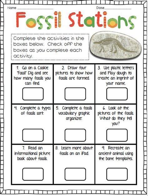 Fossils And Extinction Game For 5th Grade Kids Fossil Activities For 3rd Graders - Fossil Activities For 3rd Graders