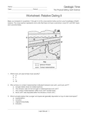 fossils and relative gay dating worksheet answers pdf