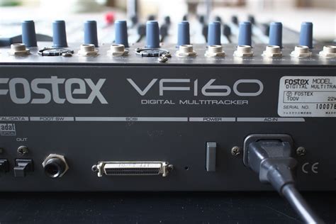 Download Fostex Vf160 User Guide 