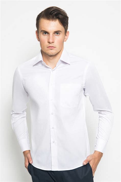 Foto Baju Putih Polos  Pria Ini 10 Merek Kemeja Putih Polos Yang - Foto Baju Putih Polos