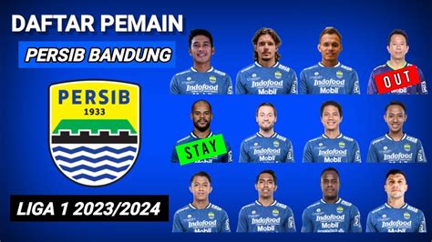 FOTO PEMAIN PERSIB 2024：24 Pemain Skuad Final Timnas Indonesia untuk Piala AFF 2024, Dua