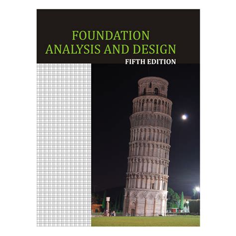 Foundation Analysis And Design 5th Edition By Je Bowles 1996 Mcgraw Hill