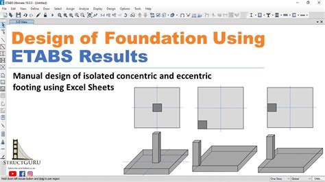 Foundation Design Using Etabs