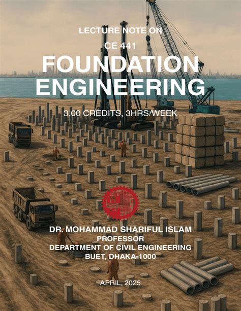 Foundation Engineering Lecture Note On Shallow Foundation