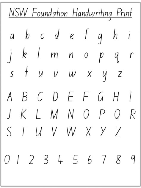 Foundation Handwriting Font
