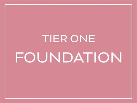 Read Online Foundation Level One Manual 