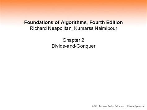 Read Online Foundation Of Algorithms Neapolitan 4Th Edition 