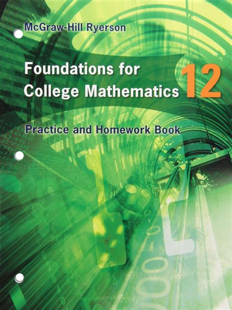 Foundations For College Mathematics 12 Student Edition