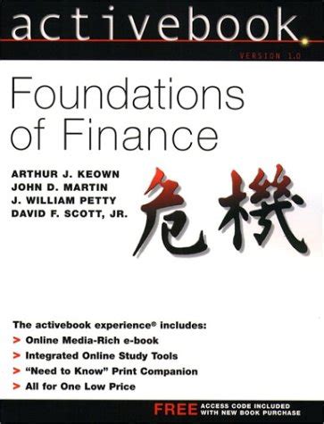Foundations Of Finance Activebook