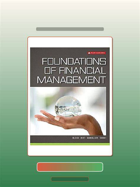 foundations of financial management 11th edition solutions