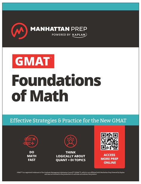 Foundations Of Gmat Math Manhattan Gmat Preparation Guide Foundations Of Math
