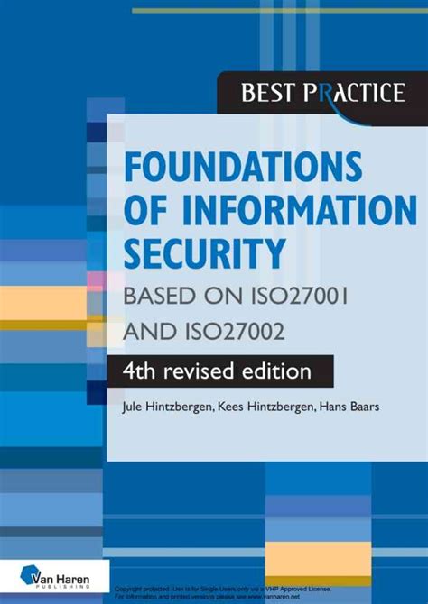 Foundations Of Information Security Based On Iso27001 And Iso27002
