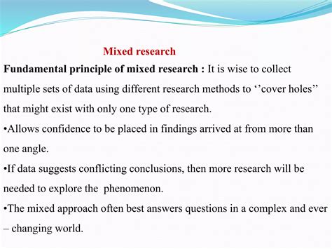 Foundations Of Mixed Methods Research Integrating Quantitative And Qualitative Approaches In The Social And Behavioral Sciences
