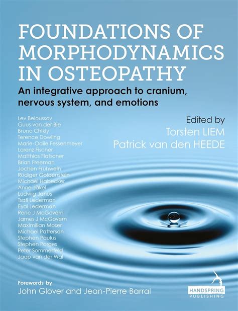 Foundations Of Morphodynamics In Osteopathy Engli