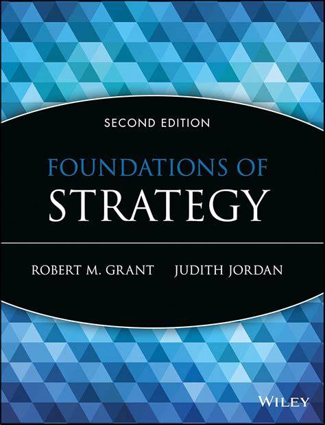 foundations of strategy jordan grant