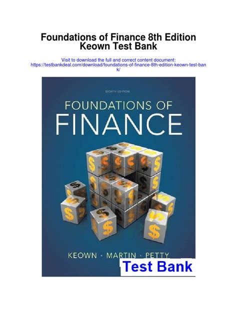 Read Online Foundations Of Finance 8Th Edition 