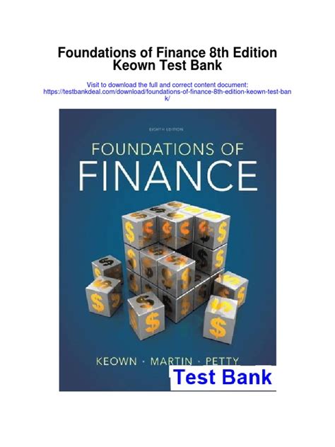 Read Foundations Of Finance 8Th Edition 