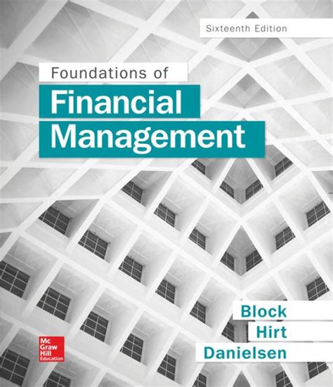 Read Foundations Of Financial Management 9781259277160 