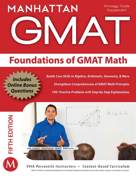 Read Foundations Of Gmat Math Manhattan Gmat Preparation Guide Foundations Of Math 