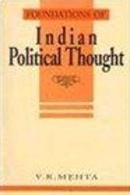 Read Online Foundations Of Indian Political Thought An Interpretation From Manu To The Present Day 