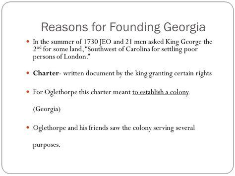 founding georgia