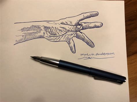 Fountain Pen Drawing