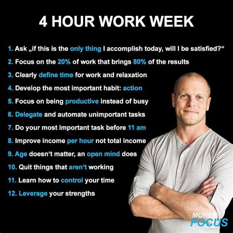 Four Hour Work Week