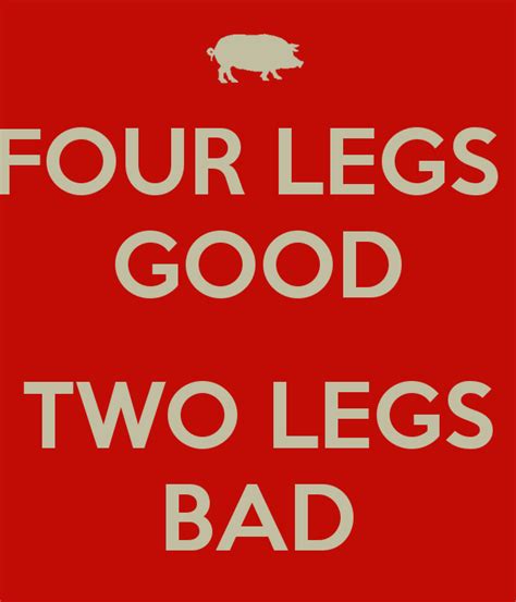 Four Legs Good
