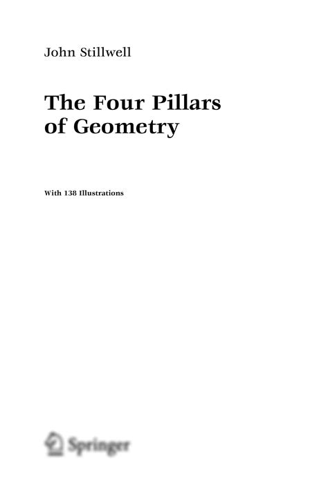 Four Pillars Of Geometry Solutions Manual