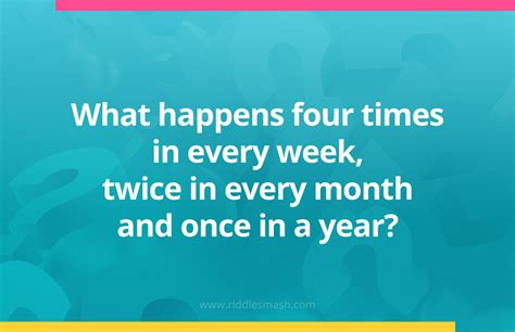 Four Times A Week