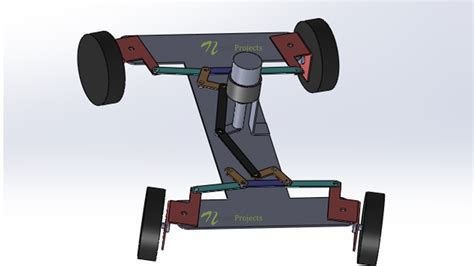 Four Wheel Steering System Project Report