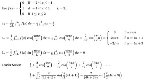 Read Online Fourier Series Examples And Solutions 