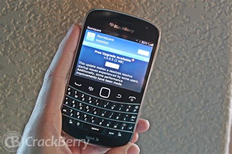 foursquare for blackberry without app world