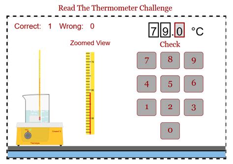 Fourth Grade Interactive Math Skills Temperature Math Thermometer - Math Thermometer