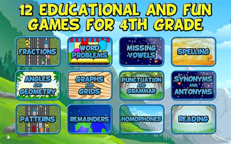 Fourth Grade Learning Games Ages 9 10 Abcya 4rd Grade Age - 4rd Grade Age