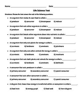 Fourth Grade Life Science Worksheets For Kids Momjunction 4th Grade Life Science - 4th Grade Life Science