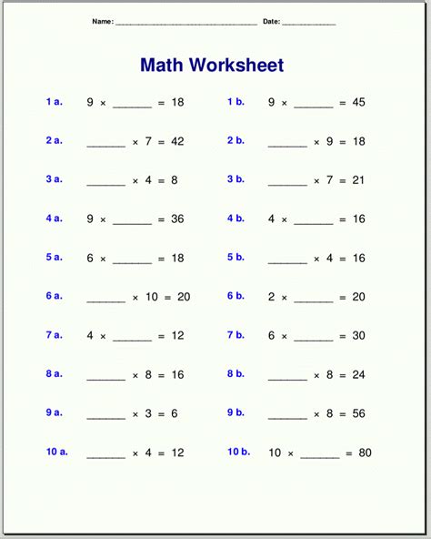Fourth Grade Math Worksheets Free Amp Printable K5 K5 Learning Math Grade 4 - K5 Learning Math Grade 4