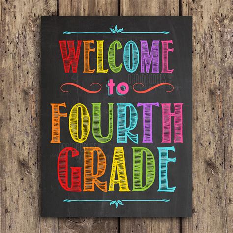 Fourth Grade Welcome To 4th Grade Back To School 4th Grade - Back To School 4th Grade