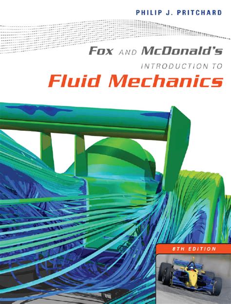 Download Fox And Mcdonalds Introduction To Fluid Mechanics 8Th Edition Solutions Manual Pdf 