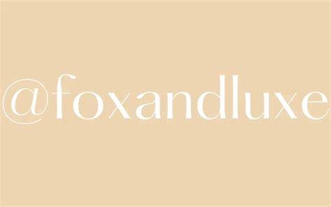 foxandluxe nude