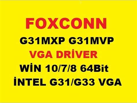 foxconn drivers g31mxp games